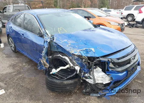 2019 Honda Civic Lx из США, поврежденный, VIN 2HGFC2F66KH556953